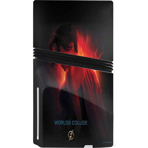 DC Comics The Flash Movie: SuperGirl Poster PS5 Pro Disk Console Skin