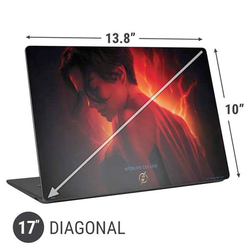 DC Comics The Flash Movie: SuperGirl Poster Universal Laptop 17in (13.8 x 10in) Skin