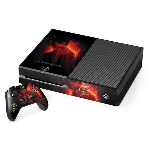 DC Comics The Flash Movie: SuperGirl Poster Xbox One Console and Controller Bundle Skin