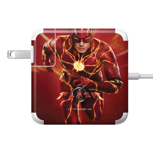 DC Comics The Flash Movie: The Fastest Man Alive 85W Power Adapter (15 and 17 inch MacBook Pro Charger) Skin