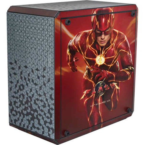 DC Comics The Flash Movie: The Fastest Man Alive Cooler Master MasterBox Q300L Mini Tower Skin