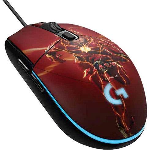 DC Comics The Flash Movie: The Fastest Man Alive G203 Prodigy RGB Wired Gaming Mouse Skin
