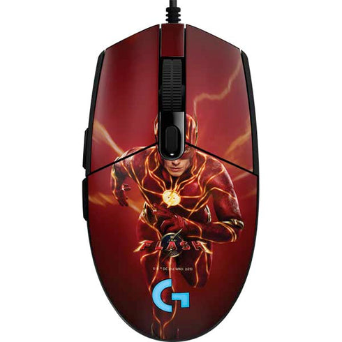 DC Comics The Flash Movie: The Fastest Man Alive G203 Prodigy RGB Wired Gaming Mouse Skin