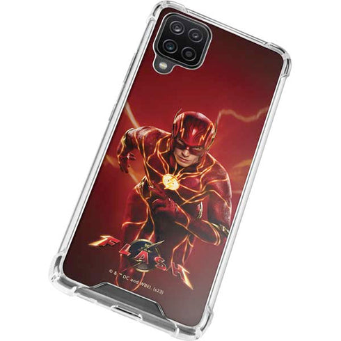 DC Comics The Flash Movie: The Fastest Man Alive Galaxy A12 Clear Case