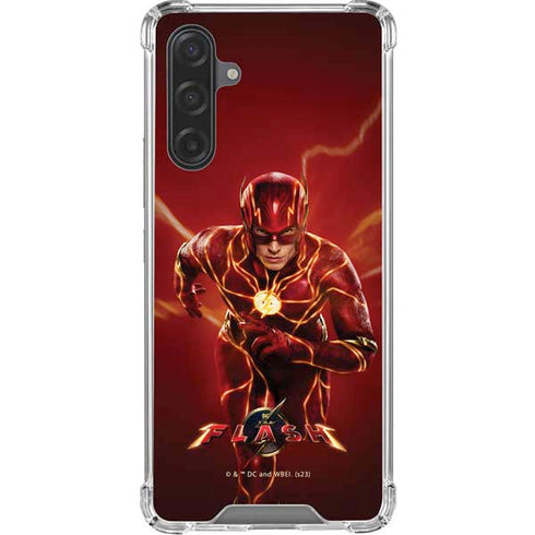 DC Comics The Flash Movie: The Fastest Man Alive Galaxy A17 Clear Case