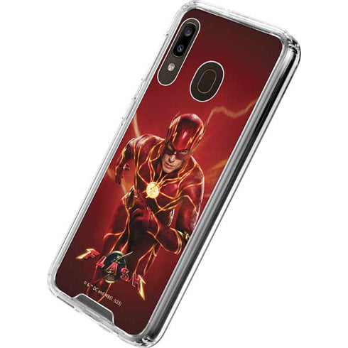 DC Comics The Flash Movie: The Fastest Man Alive Galaxy A30 Clear Case