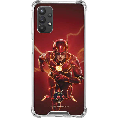DC Comics The Flash Movie: The Fastest Man Alive Galaxy A32 5G Clear Case