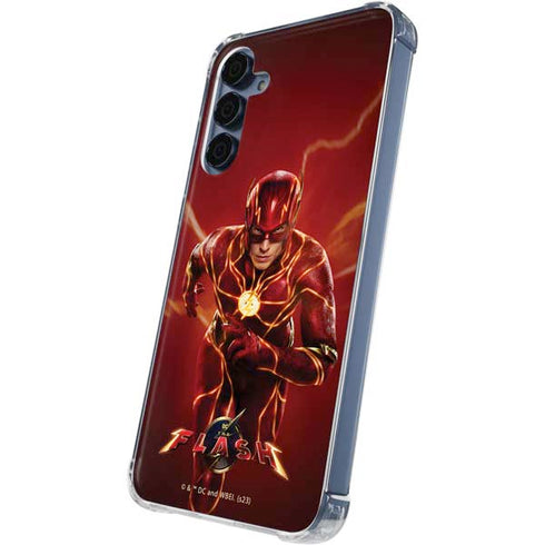 DC Comics The Flash Movie: The Fastest Man Alive Galaxy A35 5G Clear Case