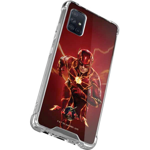 DC Comics The Flash Movie: The Fastest Man Alive Galaxy A51 5G Clear Case