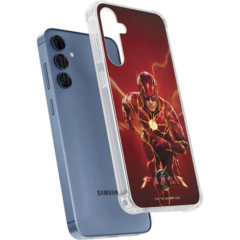 DC Comics The Flash Movie: The Fastest Man Alive Galaxy A55 5G Clear Case