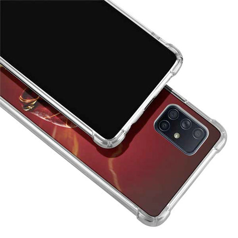 DC Comics The Flash Movie: The Fastest Man Alive Galaxy A71 5G Clear Case