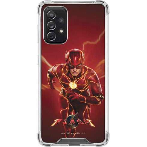 DC Comics The Flash Movie: The Fastest Man Alive Galaxy A72 5G Clear Case