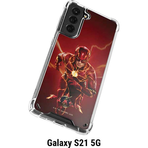 DC Comics The Flash Movie: The Fastest Man Alive Galaxy S21 5G Clear Case