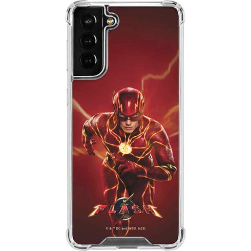 DC Comics The Flash Movie: The Fastest Man Alive Galaxy S22 Plus Clear Case
