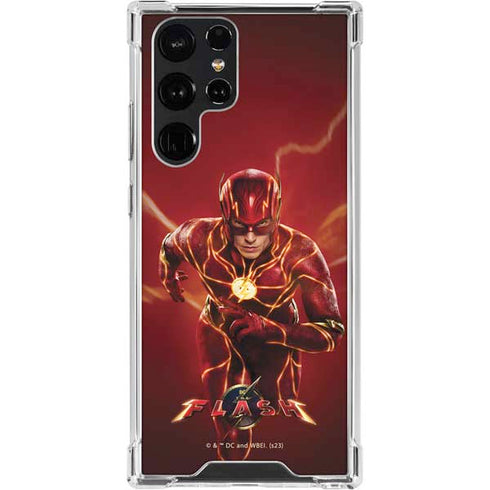 DC Comics The Flash Movie: The Fastest Man Alive Galaxy S22 Ultra Clear Case