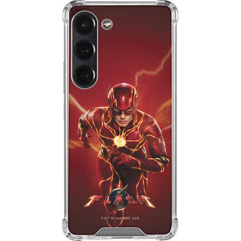 DC Comics The Flash Movie: The Fastest Man Alive Galaxy S23 Clear Case
