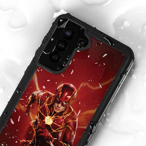 DC Comics The Flash Movie: The Fastest Man Alive Galaxy S23 Plus Waterproof Case