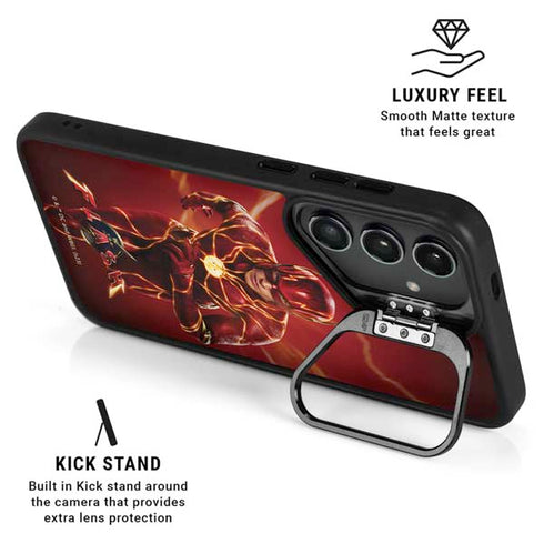 DC Comics The Flash Movie: The Fastest Man Alive Galaxy S25 Ultra Kickstand Case