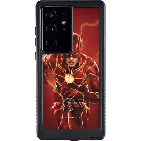 DC Comics The Flash Movie: The Fastest Man Alive Galaxy S24 Ultra Waterproof Case