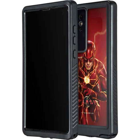 DC Comics The Flash Movie: The Fastest Man Alive Galaxy S24 Ultra Waterproof Case