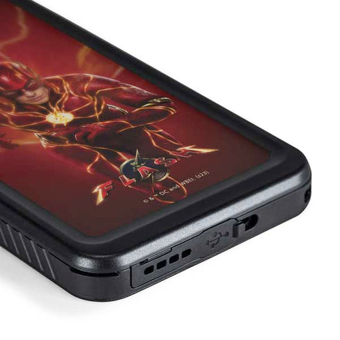 DC Comics The Flash Movie: The Fastest Man Alive Galaxy S24 Waterproof Case