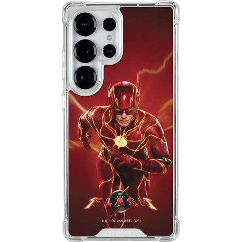 DC Comics The Flash Movie: The Fastest Man Alive Galaxy S25 Ultra Clear Case