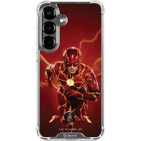 DC Comics The Flash Movie: The Fastest Man Alive Galaxy S26 Clear Case