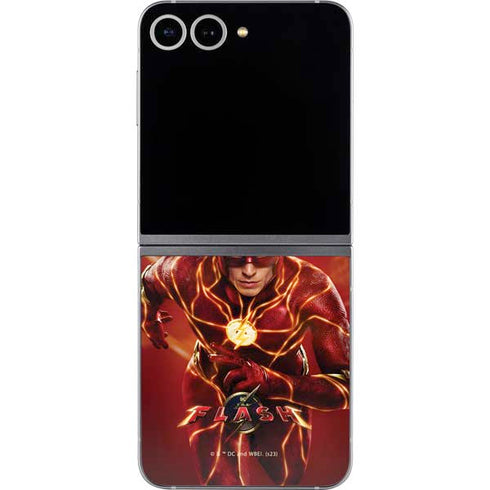 DC Comics The Flash Movie: The Fastest Man Alive Galaxy Z Flip6 Skin