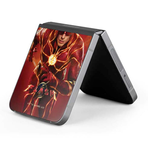 DC Comics The Flash Movie: The Fastest Man Alive Galaxy Z Flip6 Skin