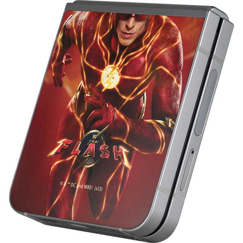 DC Comics The Flash Movie: The Fastest Man Alive Galaxy Z Flip6 Skin