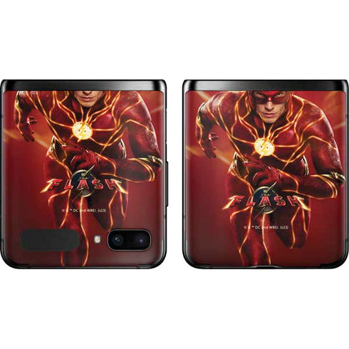 DC Comics The Flash Movie: The Fastest Man Alive Galaxy Z Flip Skin