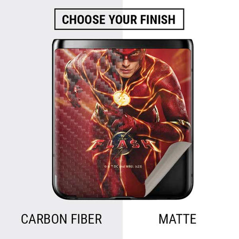 DC Comics The Flash Movie: The Fastest Man Alive Galaxy Z Flip Skin