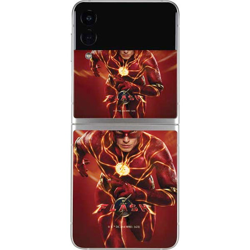 DC Comics The Flash Movie: The Fastest Man Alive Galaxy Z Flip4 5G Skin