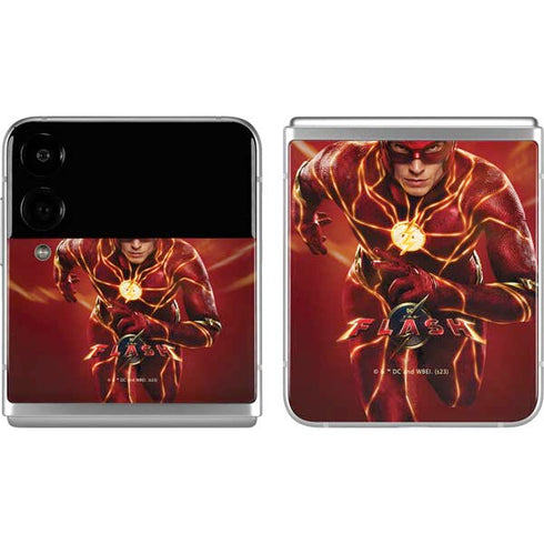 DC Comics The Flash Movie: The Fastest Man Alive Galaxy Z Flip4 5G Skin