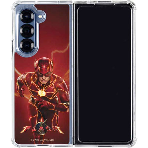 DC Comics The Flash Movie: The Fastest Man Alive Galaxy Z Fold6 Clear Case