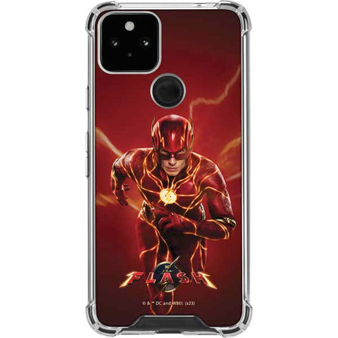 DC Comics The Flash Movie: The Fastest Man Alive Google Pixel 5 Clear Case