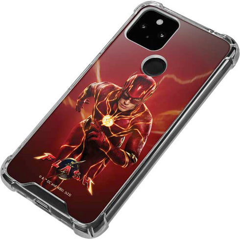 DC Comics The Flash Movie: The Fastest Man Alive Google Pixel 5 Clear Case