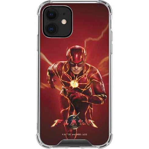 DC Comics The Flash Movie: The Fastest Man Alive iPhone 12 Clear Case