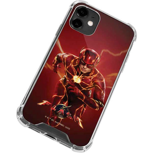 DC Comics The Flash Movie: The Fastest Man Alive iPhone 12 Clear Case