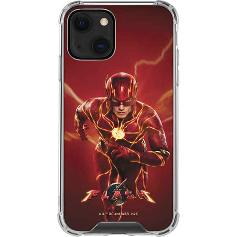 DC Comics The Flash Movie: The Fastest Man Alive iPhone 13 Mini Clear Case
