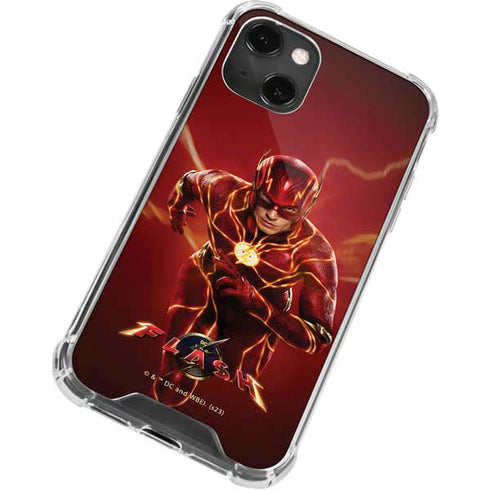 DC Comics The Flash Movie: The Fastest Man Alive iPhone 13 Mini Clear Case