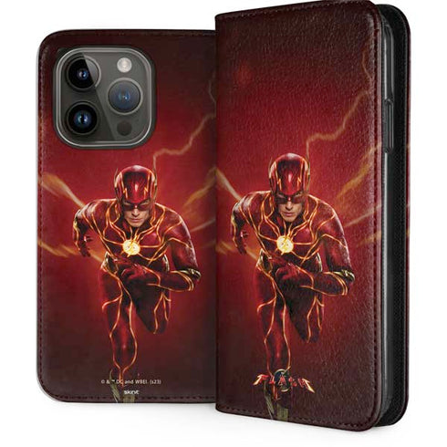 DC Comics The Flash Movie: The Fastest Man Alive iPhone 15 Pro Folio Case