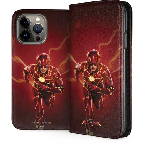 DC Comics The Flash Movie: The Fastest Man Alive iPhone 15 Pro Max Folio Case