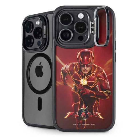 DC Comics The Flash Movie: The Fastest Man Alive iPhone 15 Pro Max Kickstand Case