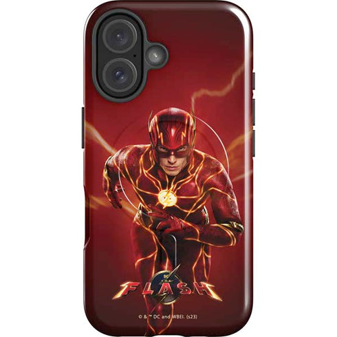 DC Comics The Flash Movie: The Fastest Man Alive iPhone 16 Plus Magsafe Impact Case