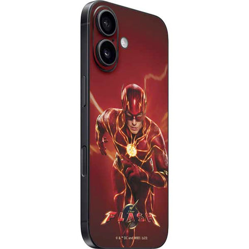 DC Comics The Flash Movie: The Fastest Man Alive iPhone 16 Plus Skin