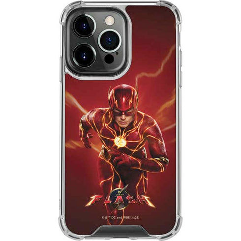 DC Comics The Flash Movie: The Fastest Man Alive iPhone 16 Pro Max Clear Case