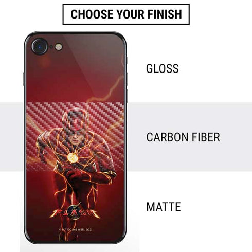 DC Comics The Flash Movie: The Fastest Man Alive iPhone SE (2nd & 3rd Gen) Skin