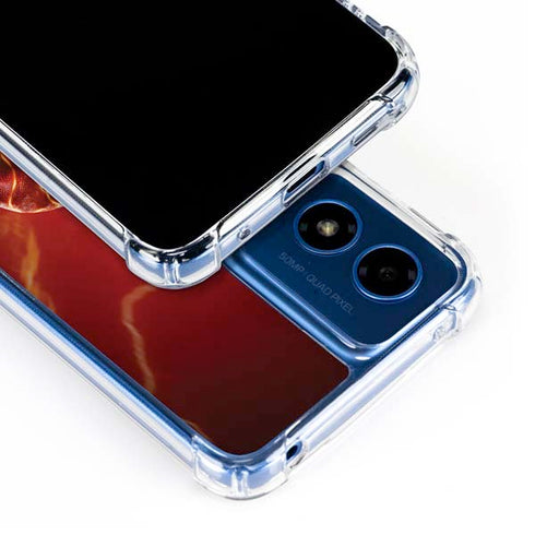 DC Comics The Flash Movie: The Fastest Man Alive Moto G Play 4G (2024) Clear Case
