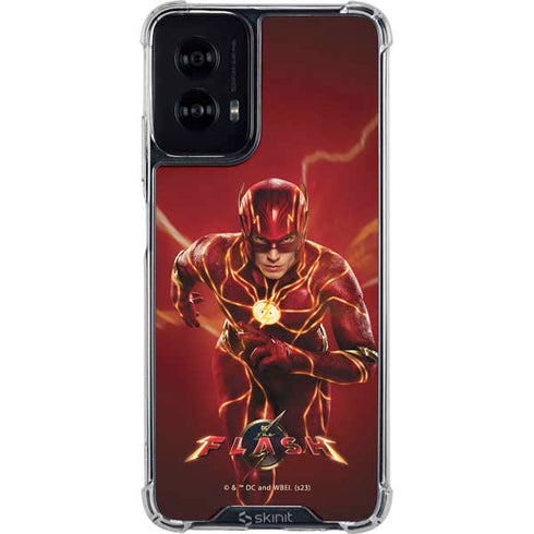 DC Comics The Flash Movie: The Fastest Man Alive Moto G Power 5G (2024) Clear Case